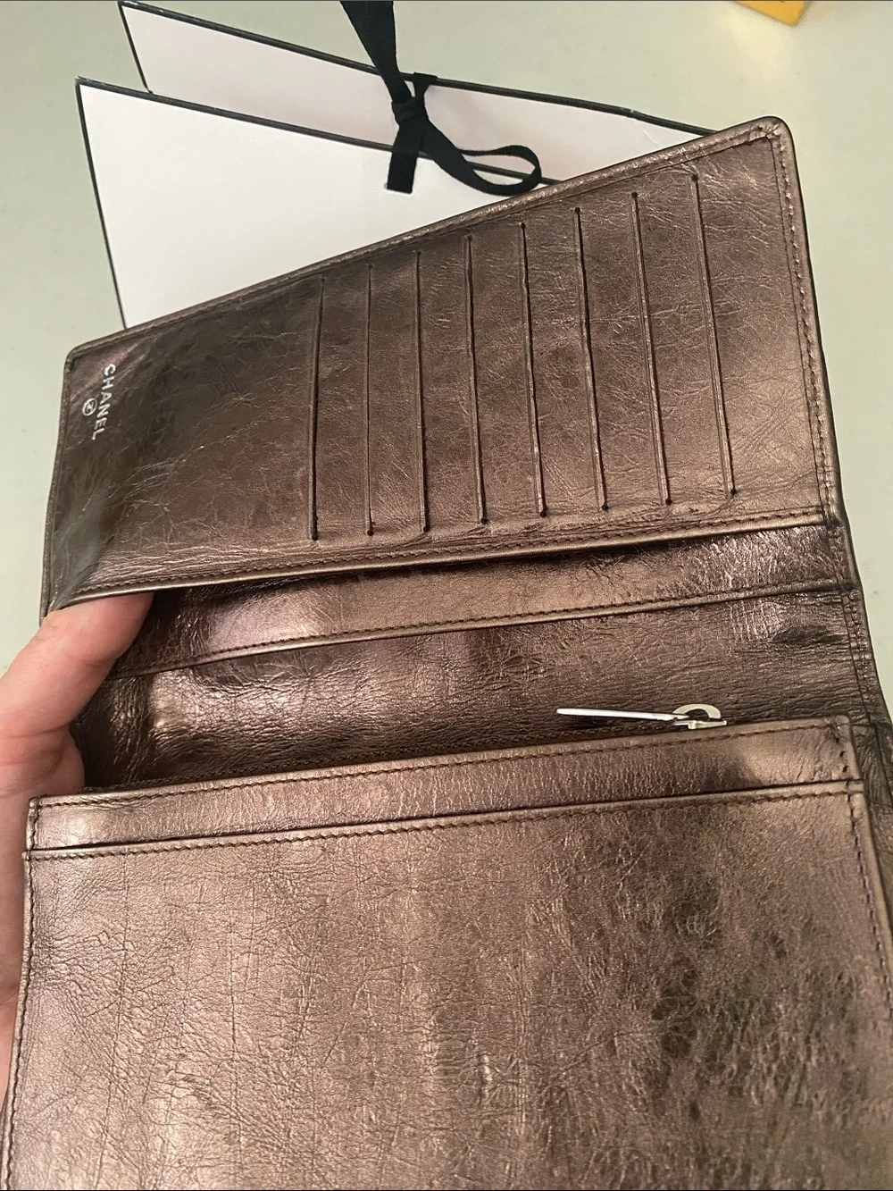 Authentic Chanel Cambon Wallet